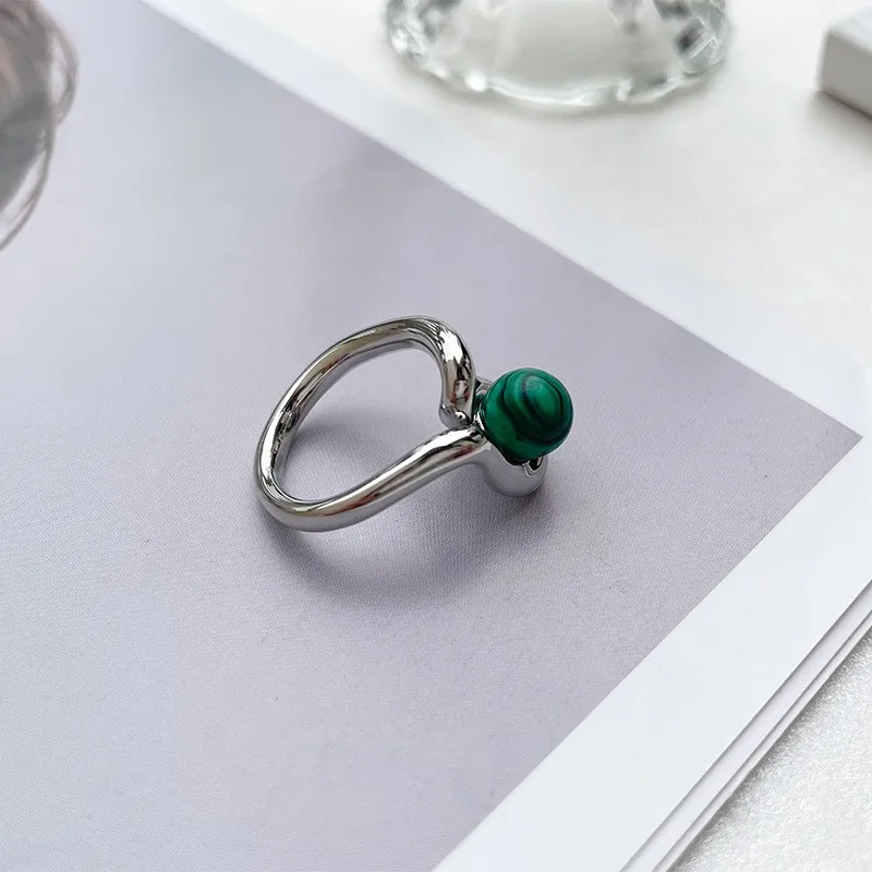 Cool Semi-circle Round Square Open Rings